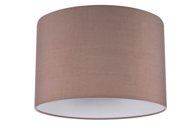 Abażur okrągły GoodHome Kpezin M taupe