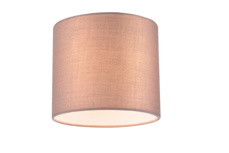 Abażur okrągły GoodHome Kpezin XS taupe