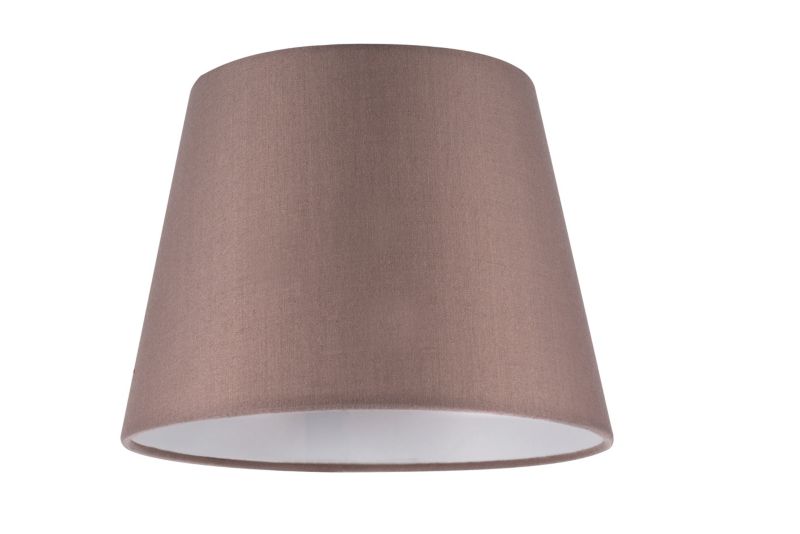 Abażur stożkowy GoodHome Lokombi S taupe