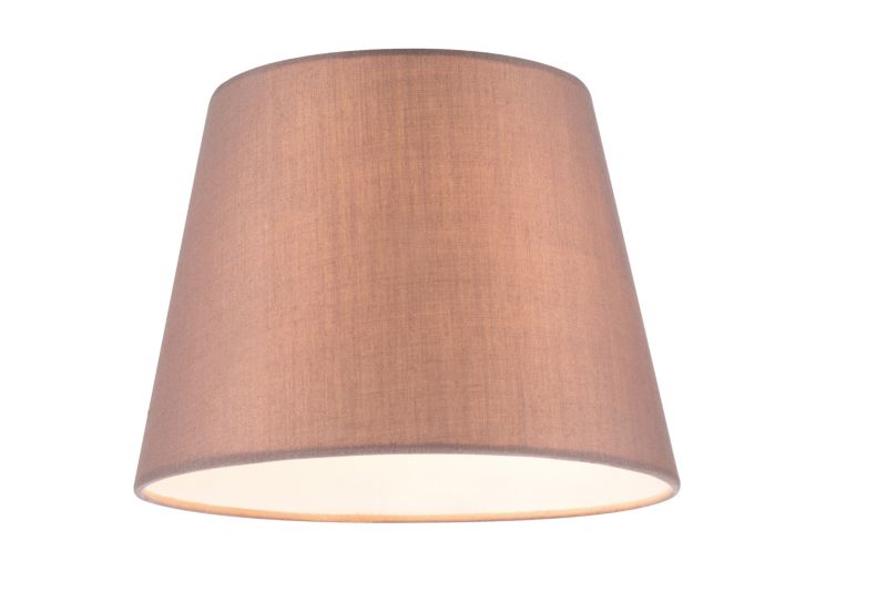 Abażur stożkowy GoodHome Lokombi S taupe