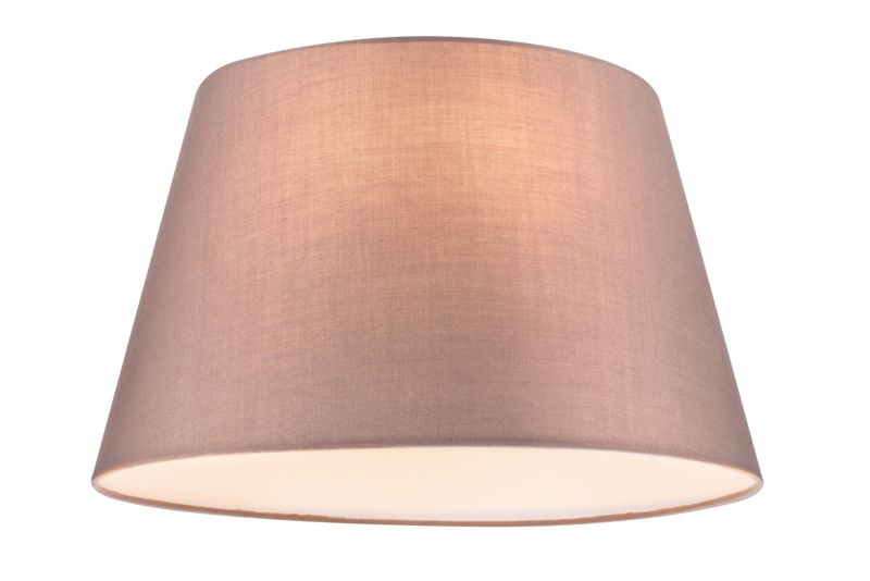 Abażur stożkowy GoodHome Lokombi XL taupe