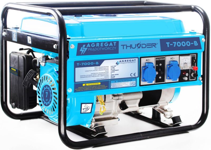 Agregat prądotwórczy Thunder T-7000 B