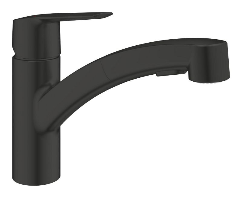 Bateria kuchenna GROHE start czarna