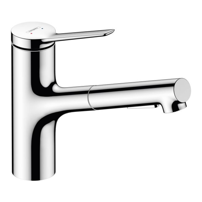 Bateria kuchenna Hansgrohe Zesis 150 2J czarny