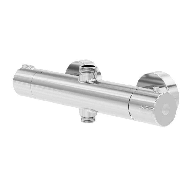 Bateria prysznicowa termostatyczna GoodHome Rannel chrom