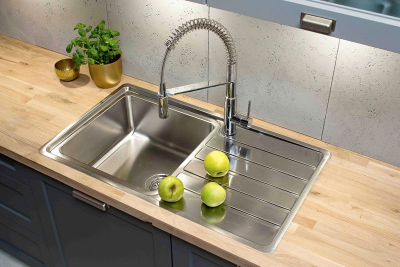Bateria zlewozmywakowa Grohe Get Professional ruchoma wylewka
