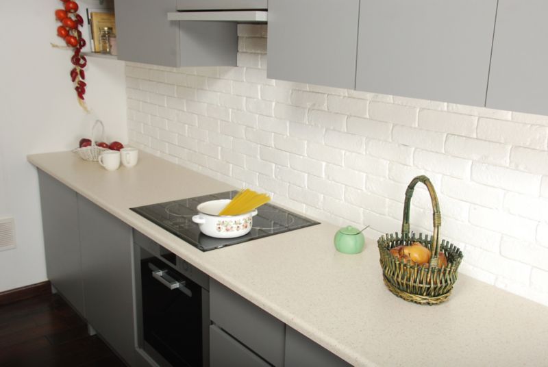 Blat laminowany Biuro Styl 60 x 2,8 x 305 cm chip piasek