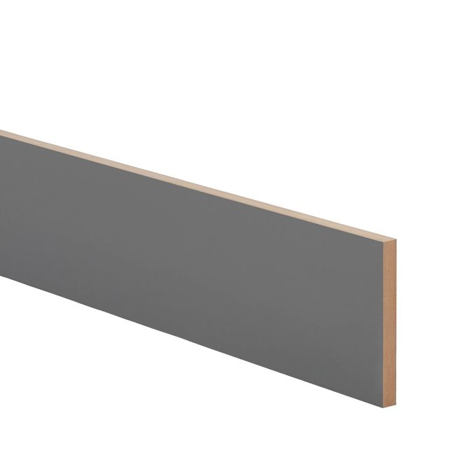 Cokół GoodHome Stevia / Garcinia 15 x 240 cm antracyt połysk