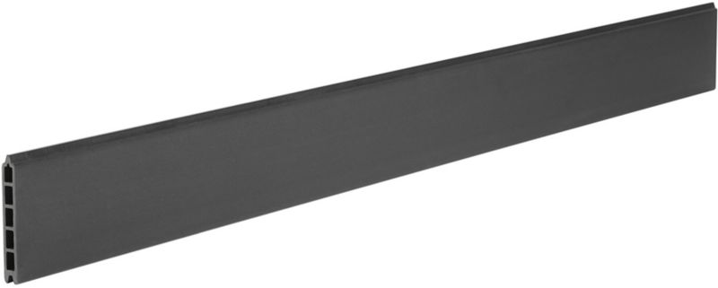 Deska ogrodzeniowa GoodHome Neva 2,2 x 15,7 x 179 cm szara 3 szt