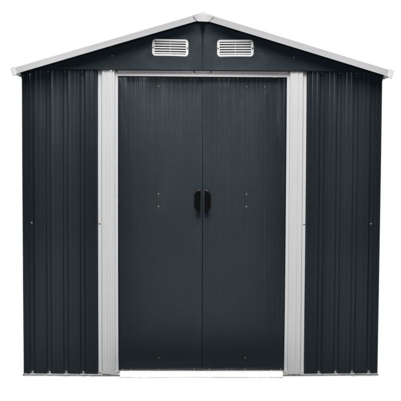Domek narzędziowy GoodHome metalowy 236 x 195 x 210 cm