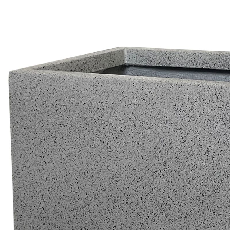 Donica prostokątna Verve tarasowa 60 cm biała