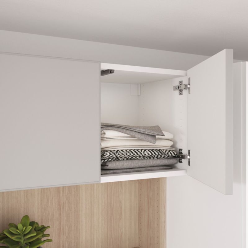 Drzwi do korpusu 37,5 x 37,5 cm GoodHome Atomia jasnoszary mat