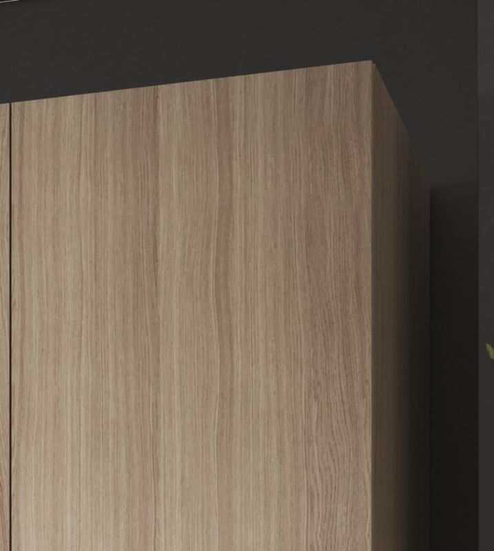 Drzwi do korpusu 50 x 150 cm GoodHome Atomia dąb