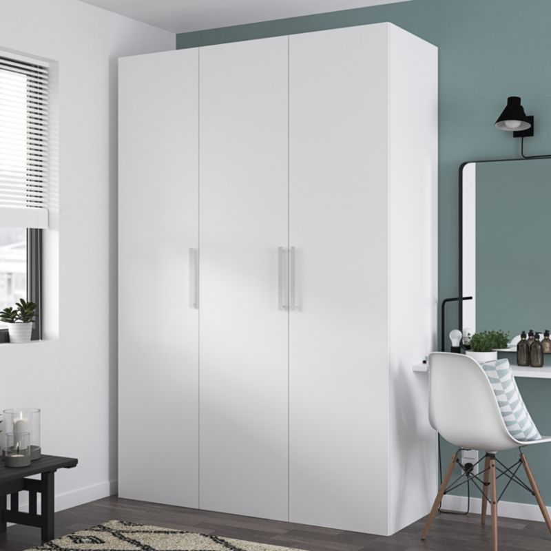Drzwi do korpusu 50 x 225 cm GoodHome Atomia biały