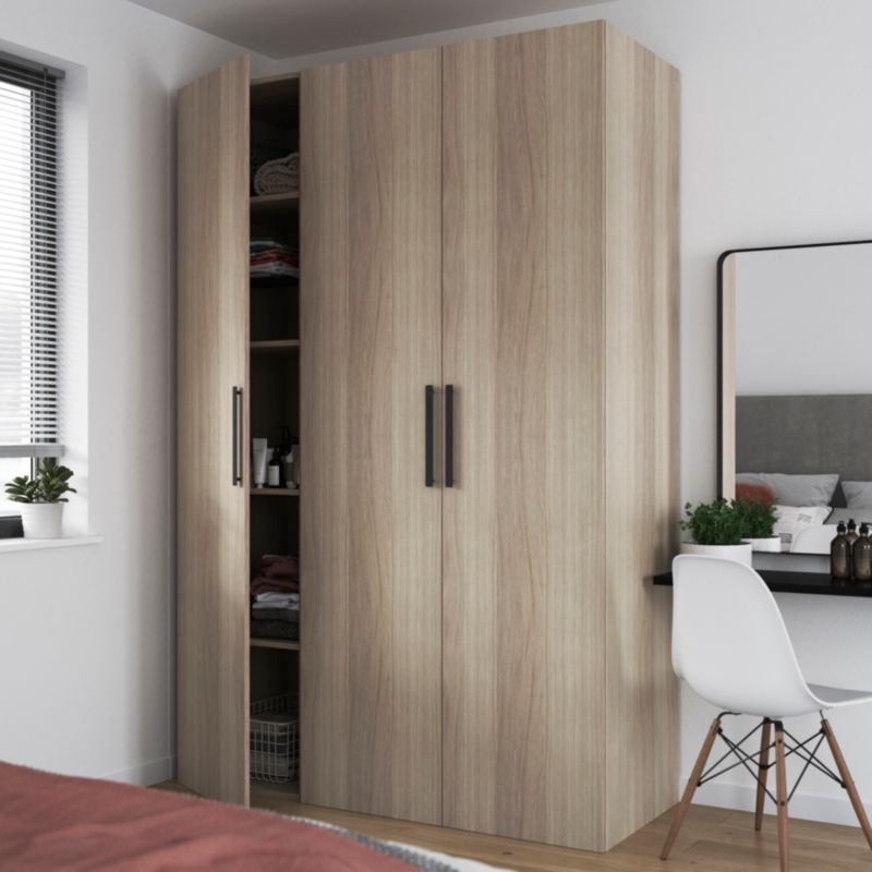 Drzwi do korpusu 50 x 225 cm GoodHome Atomia dąb