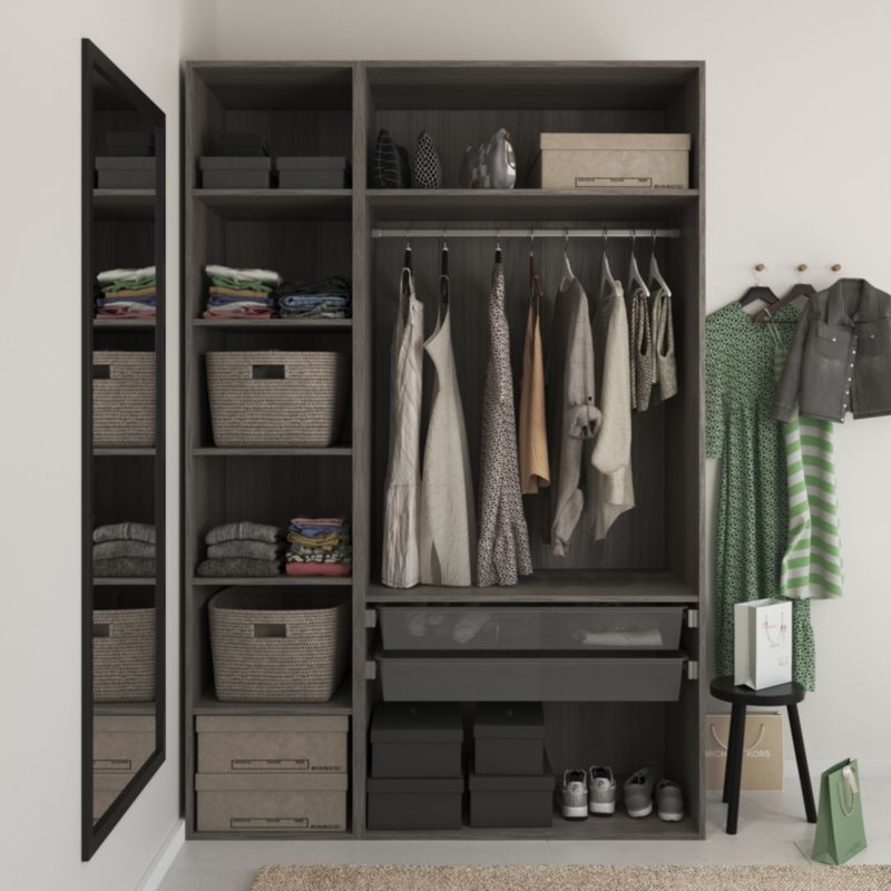 Drążek do korpusu 100 cm GoodHome Atomia szary