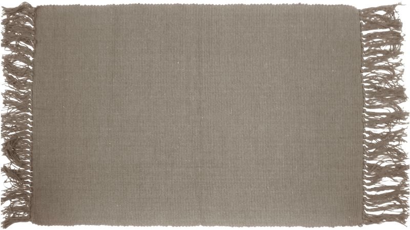 Dywanik 50 x 80 cm beżowy