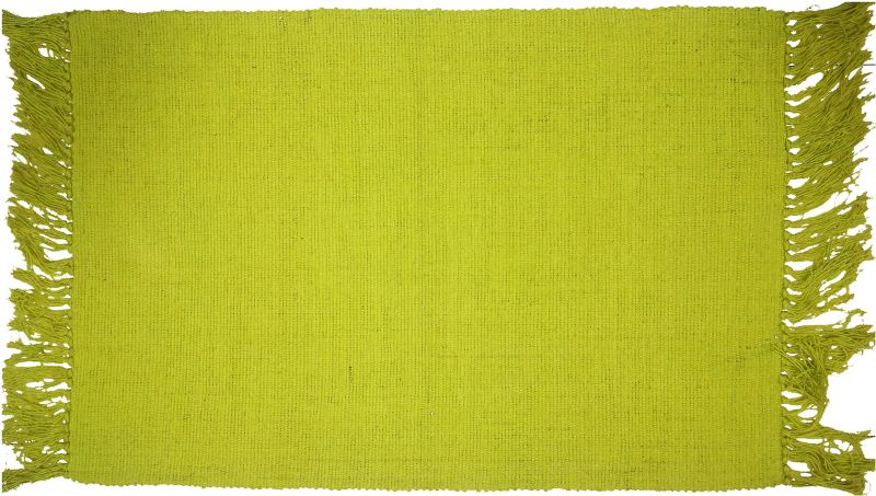 Dywanik 50 x 80 cm żółty