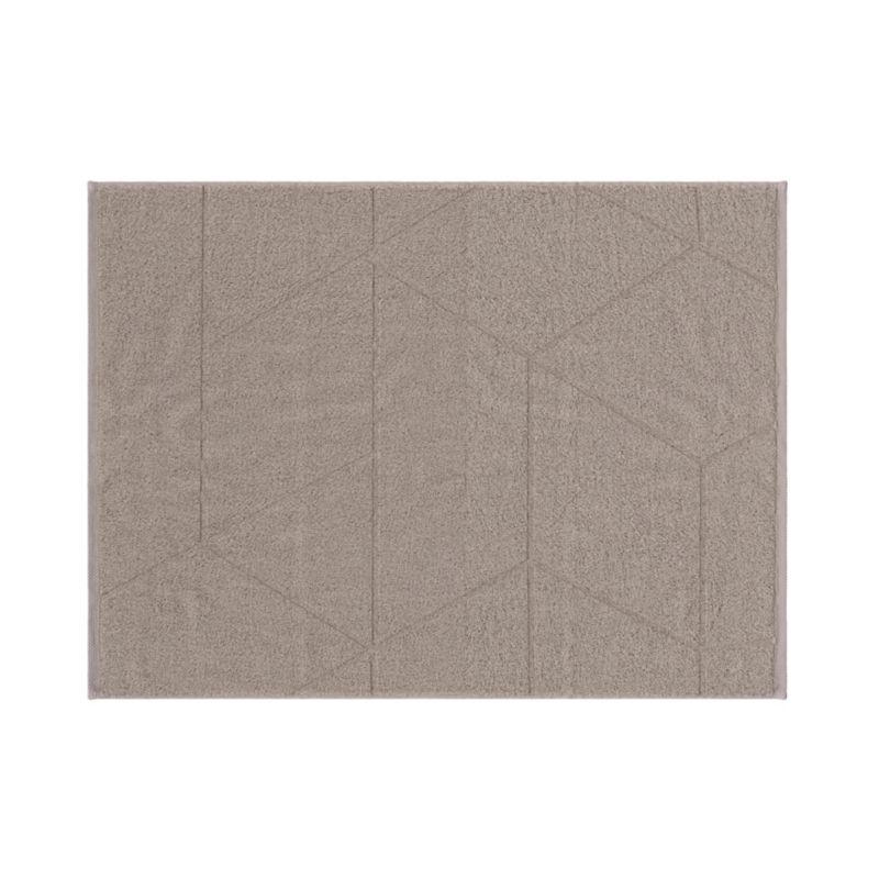 Dywanik łazienkowy GoodHome Drina 50 x 70 cm taupe