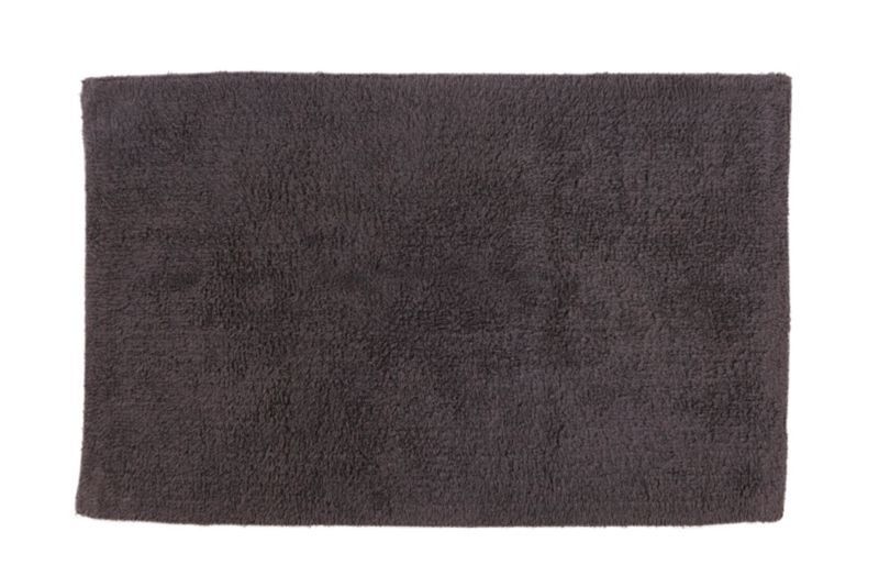Dywanik łazienkowy GoodHome Koros 50 x 80 cm antracyt