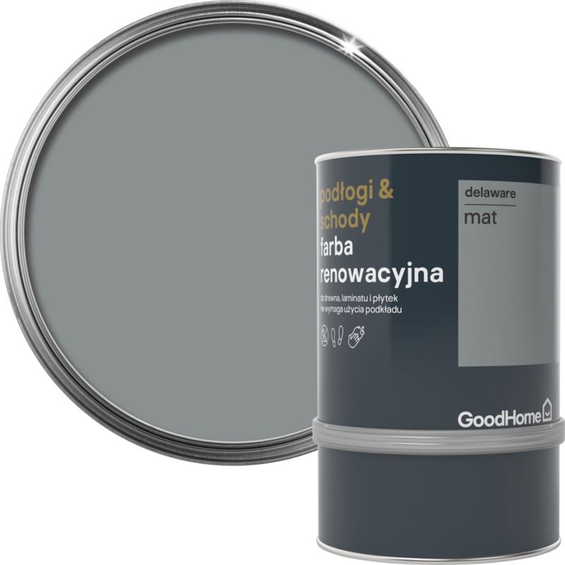 Farba GoodHome Podłogi delaware mat 0,75 l