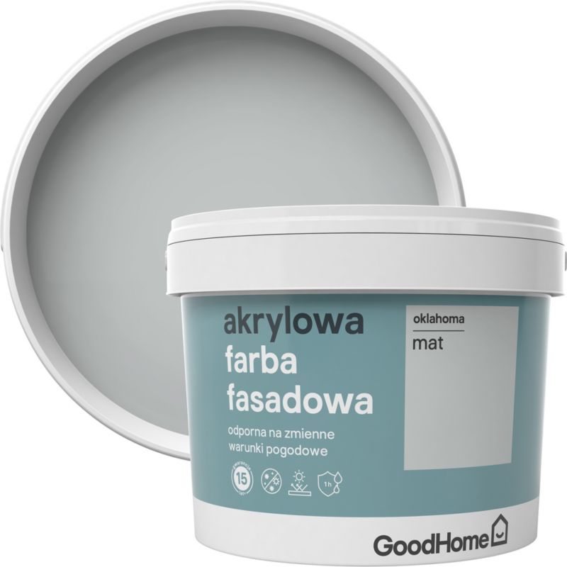 Farba elewacyjna GoodHome oklahoma 10 l