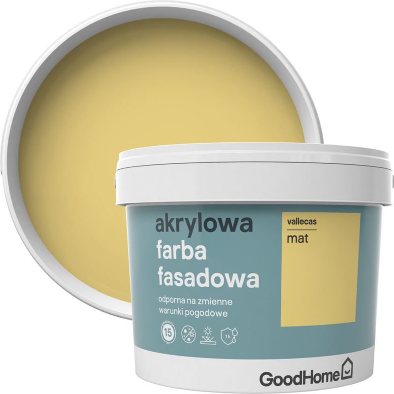 Farba elewacyjna GoodHome vallecas 10 l