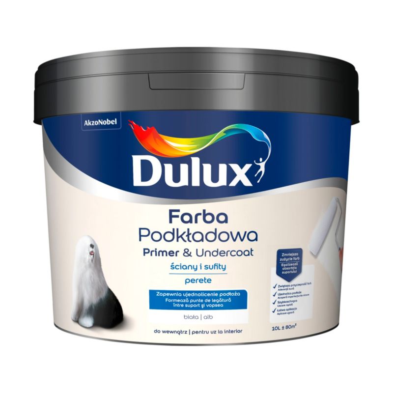 Farba podkładowa Dulux Ściana i Sufit 10 l