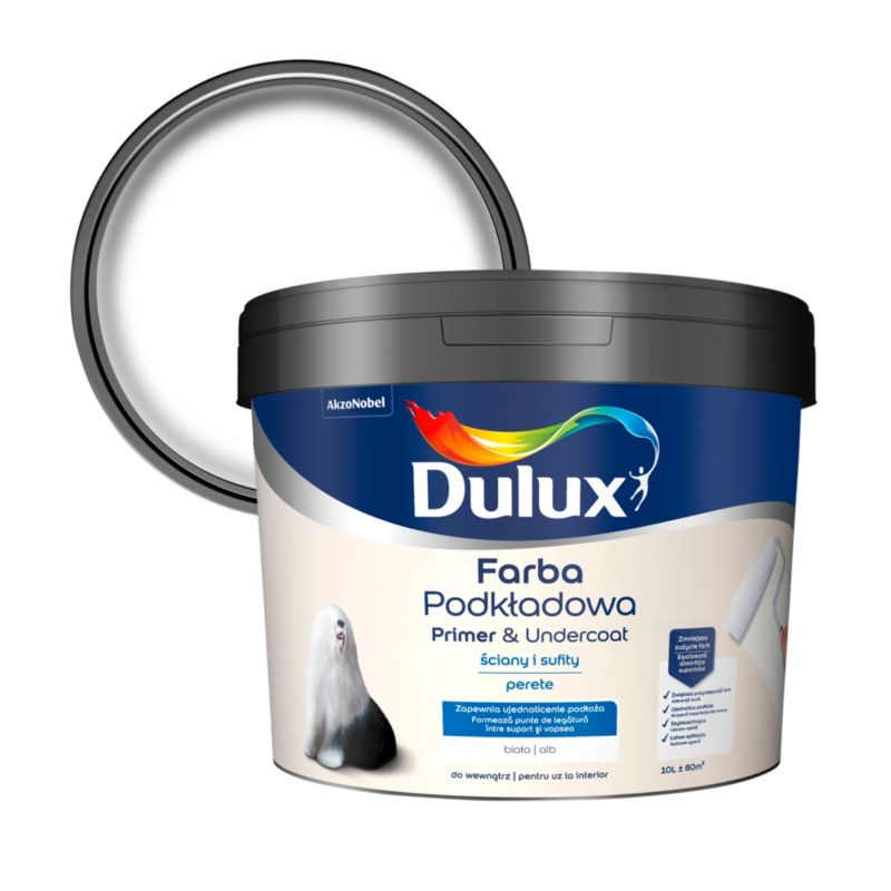 Farba podkładowa Dulux Ściana i Sufit 10 l