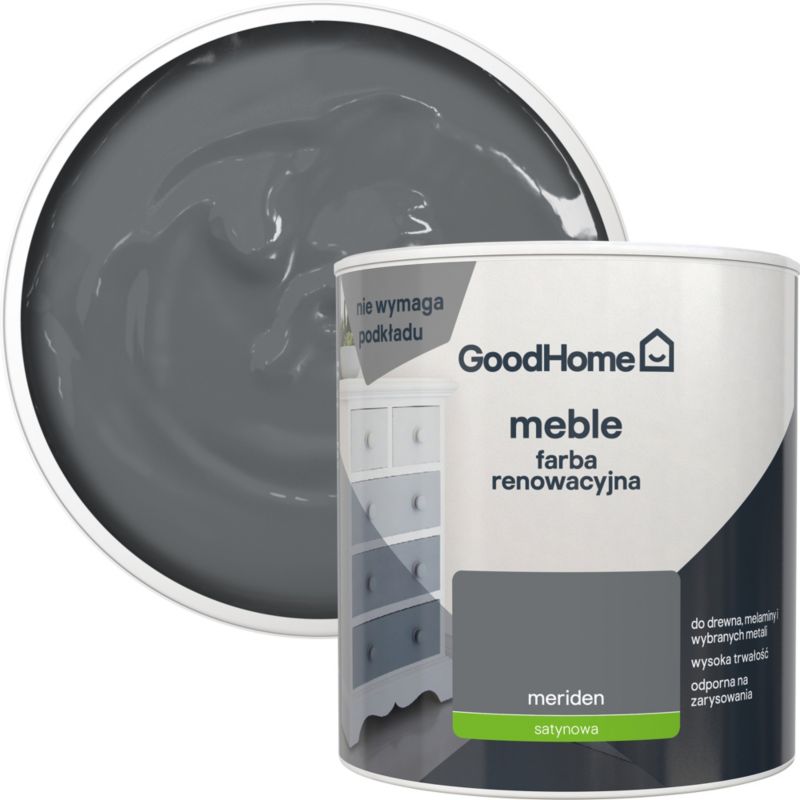 Farba renowacyjna do mebli GoodHome Reno meriden satyna 0,5 l