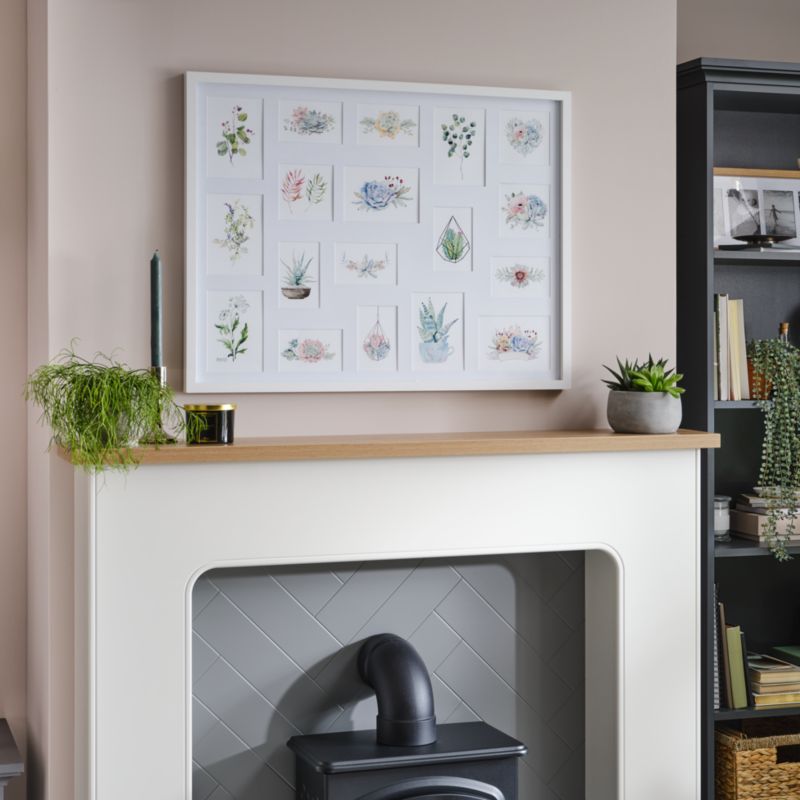 Galeria na zdjęcia GoodHome Islande 65,6 x 85,6 cm 18 biała