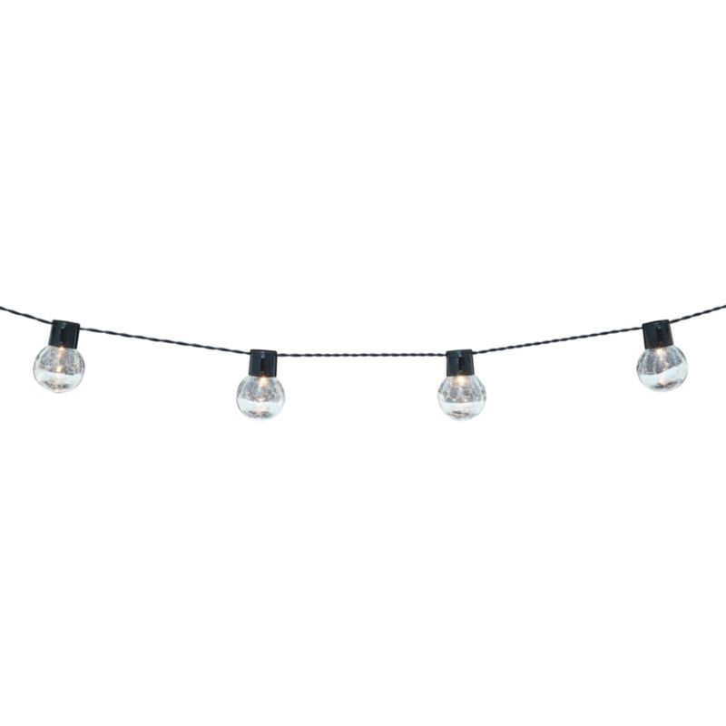 Girlanda Crackle Ball 8G IP44 biała