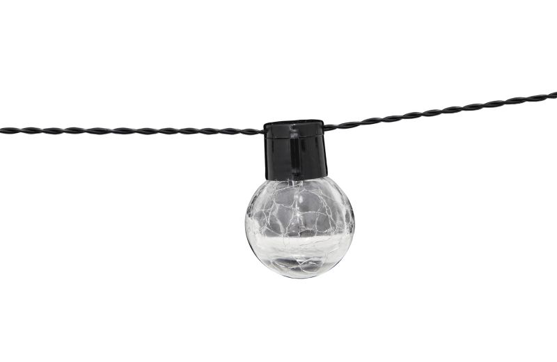 Girlanda Crackle Ball 8G IP44 biała