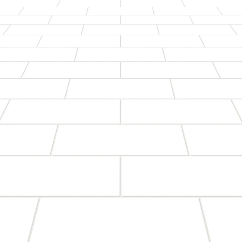 Glazura Glina GoodHome 10 x 30 cm white 0,98 m2