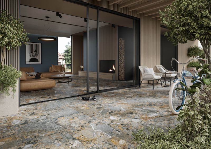 Gres Sandalo 60 x 60 cm dark 1,44 m2