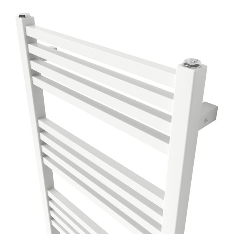 Grzejnik łazienkowy GoodHome Duala 128 x 45 cm biały