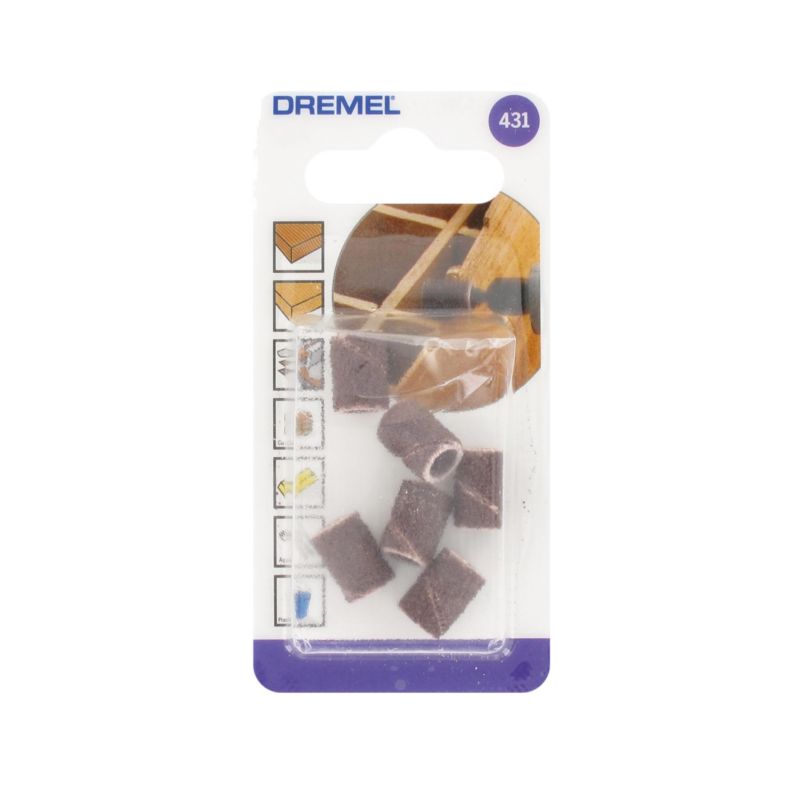 Głowica szlifierska Dremel 6,4 mm P60
