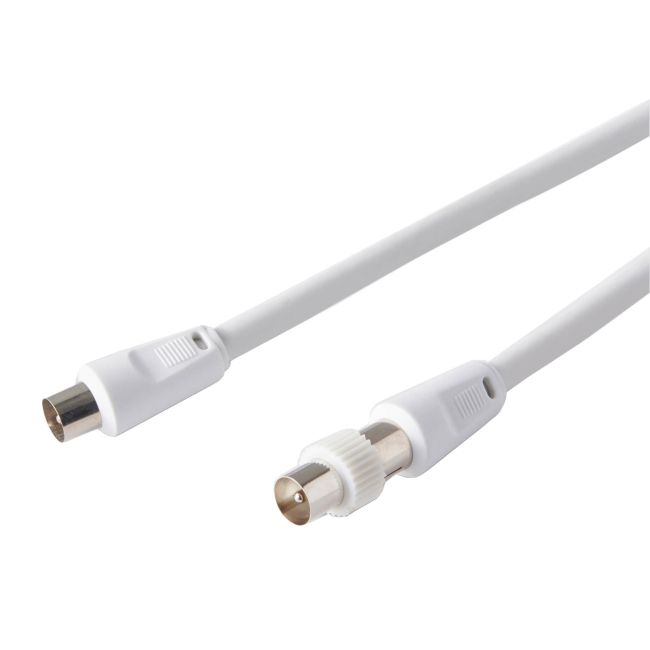 Kabel coaxial Blyss 10 m + adapter wejście męskie/żeńskie
