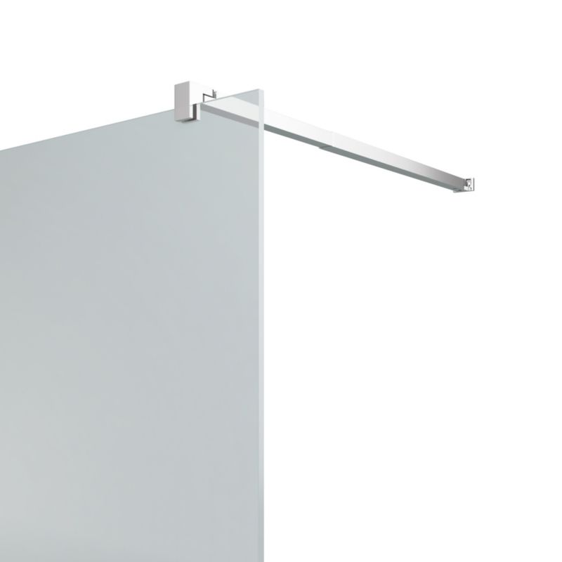 Kabina prysznicowa walk-in GoodHome Beloya 120 cm chrom/transparentna