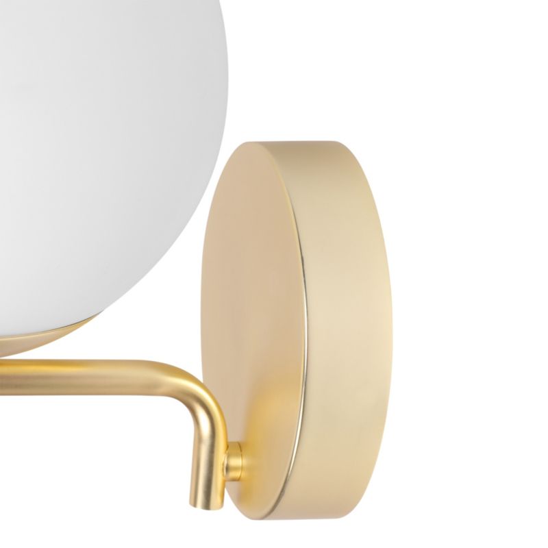 Kinkiet GoodHome Dorres E14 IP44 złoty matowy