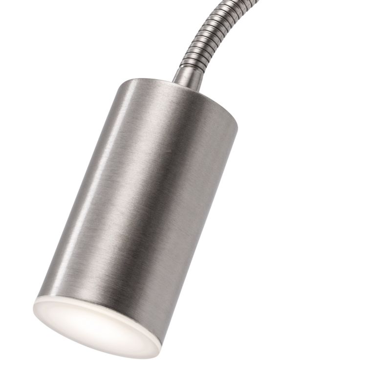 Kinkiet LED GoodHome Lignit 3,5 W szczotkowany chrom
