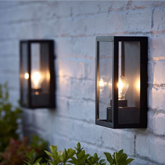 Kinkiet ogrodowy GoodHome Ambler 1 x 60 W E27 czarny