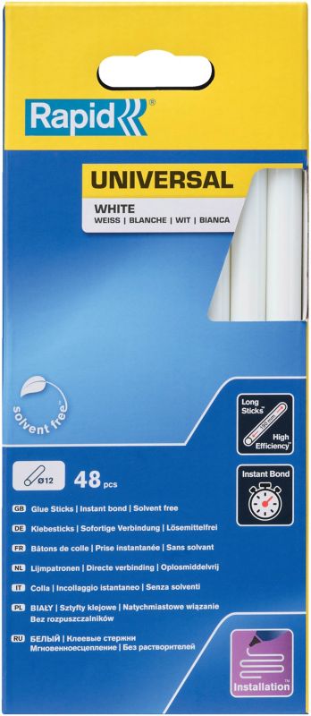 Klej uniwersalny Rapid 880 g śr. 12 mm biały