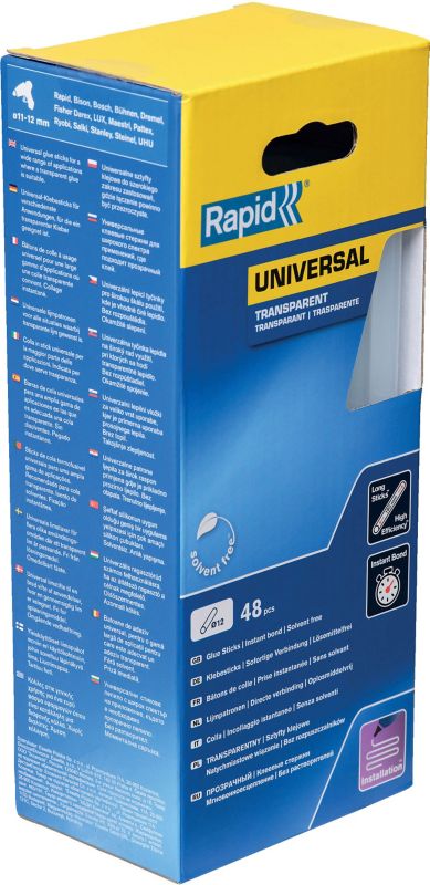 Klej uniwersalny Rapid 880 g śr. 12 mm przezroczysty