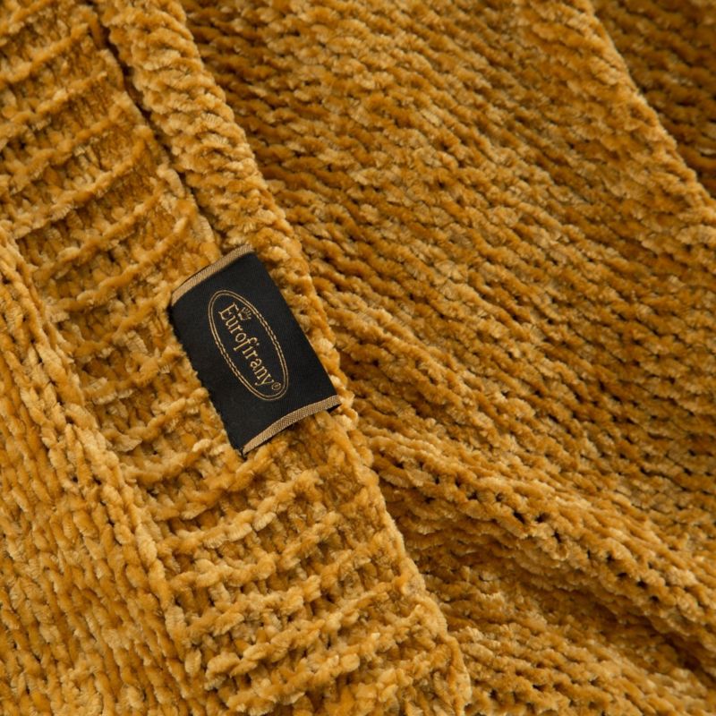 Koc Eurofirany Lucy 150 x 180 cm złoty