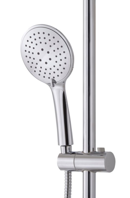 Kolumna prysznicowa Weddell śr. 30 cm 3-funkcyjna z baterią termostatyczną