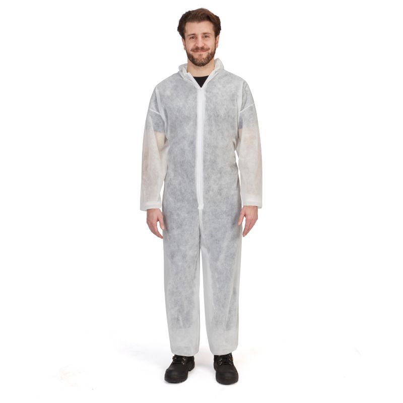 Kombinezon męski biały L