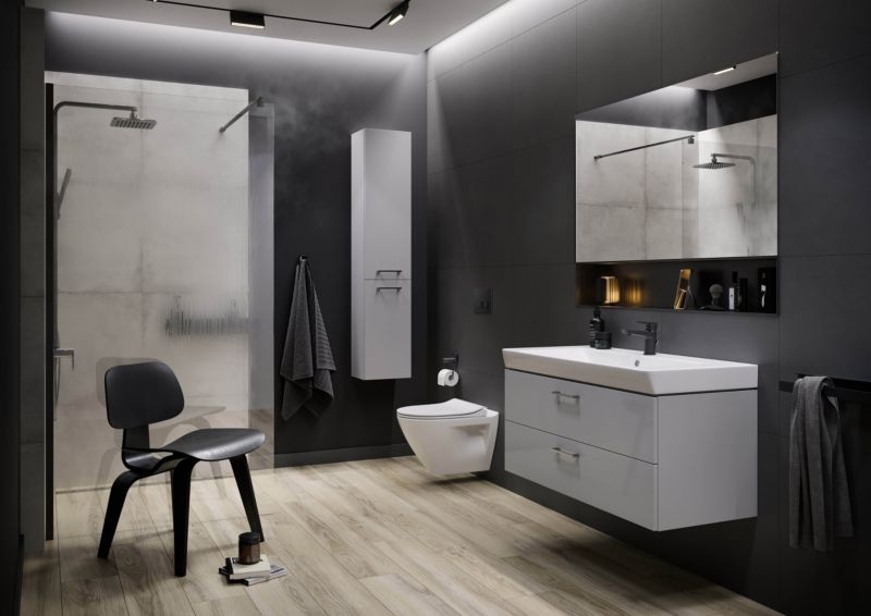 Kompakt WC Cersanit Paros Slim 3/6 l z deską wolnoopadającą