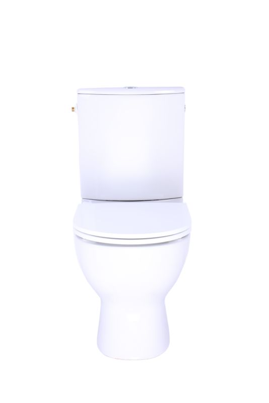 Kompakt WC GoodHome Cavally Slim bezkołnierzowy poziomy 3/6 l z deską wolnoopadającą