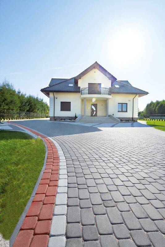 Kostka brukowa Polbruk Nostalite 4 cm grafitowa
